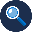 Magnifying glass icon