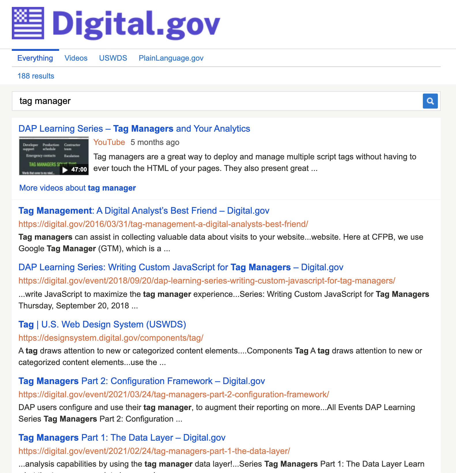 Inline Module on DigitalGov.gov
