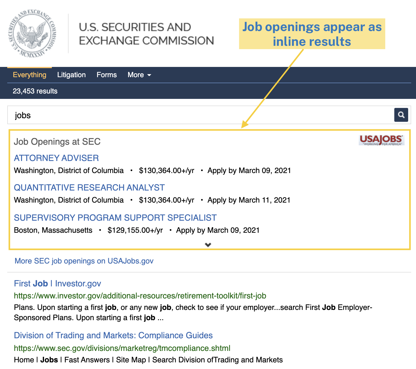 Search results for jobs on DOI.gov
